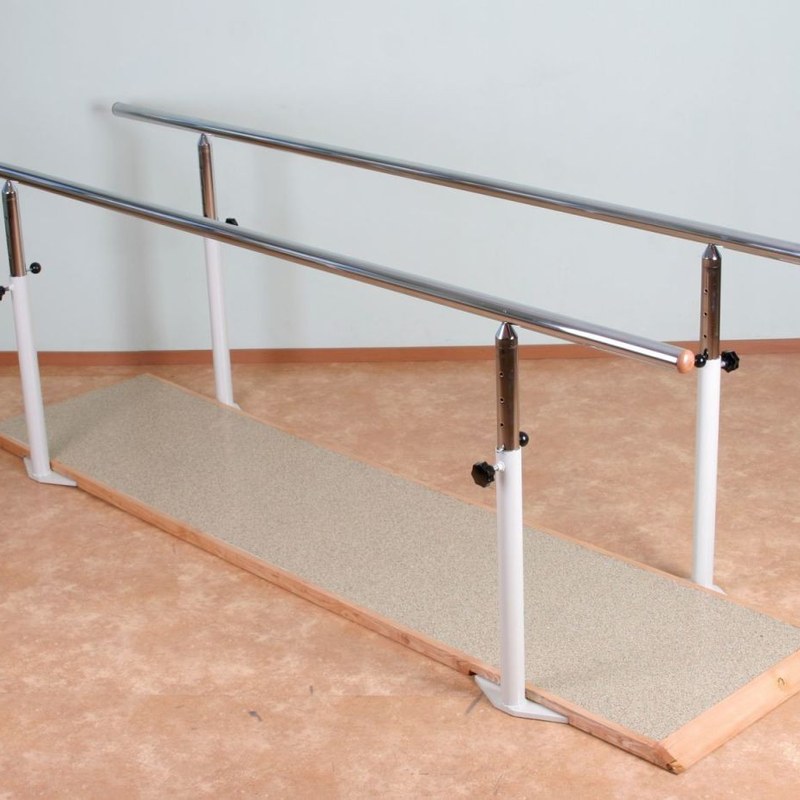 Metal Tekerlekli Paralel Bar Yetişkin 1