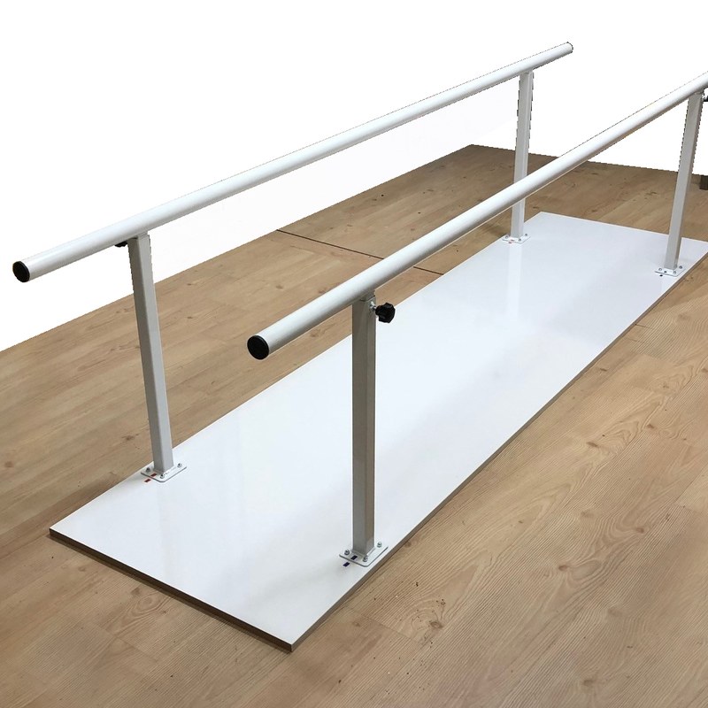 Metal Tekerlekli Paralel Bar Yetişkin 2