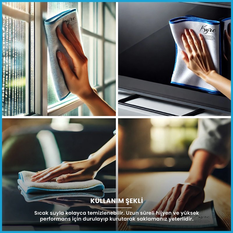 MikroFiber Toz Bezi Seti 10lu 2