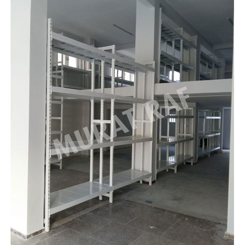 Metal Depo Rafı Endüstriyel 4 Katlı 1