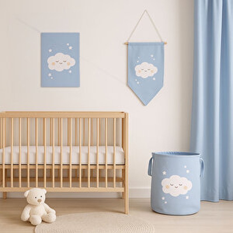 Kumaş Bebek Oyuncak Sepeti Büyük 3