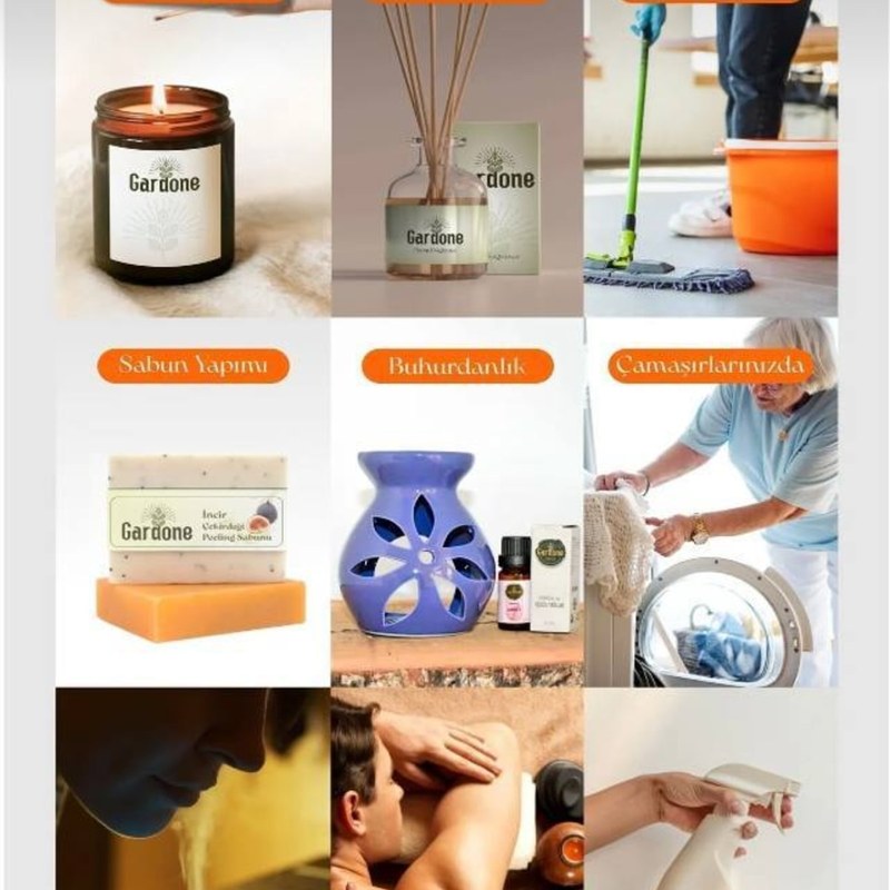 Esansiyel Yağ Difüzörü Ahşap Tasarım 300ml 3