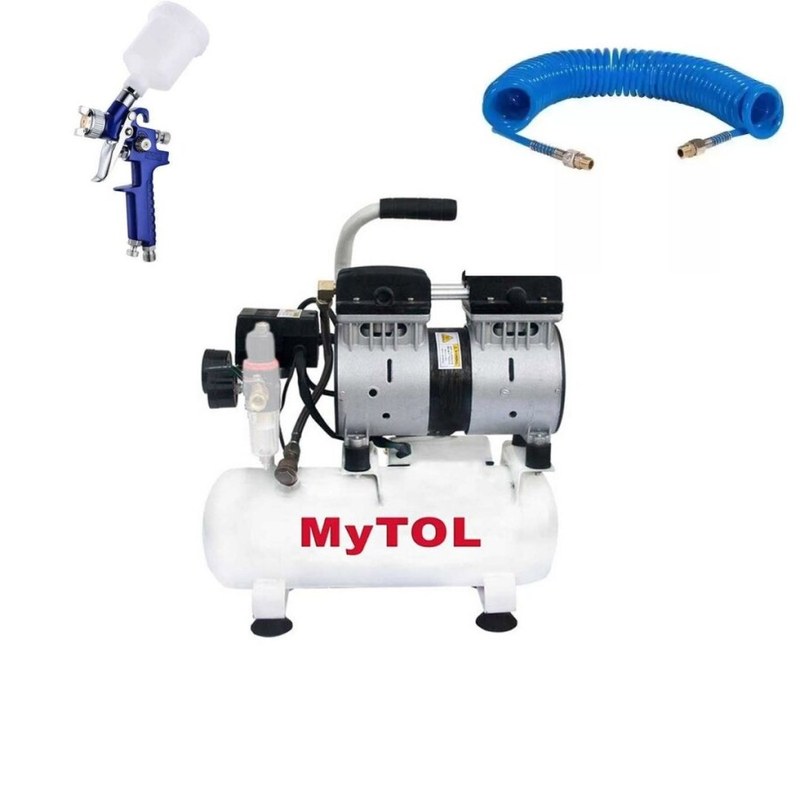 Sessiz Monofaz Hava Kompresörü 1.5kW 2