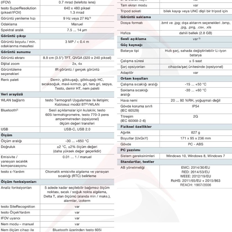 Termal Kamera Kablolu Profesyonel 320x240 2