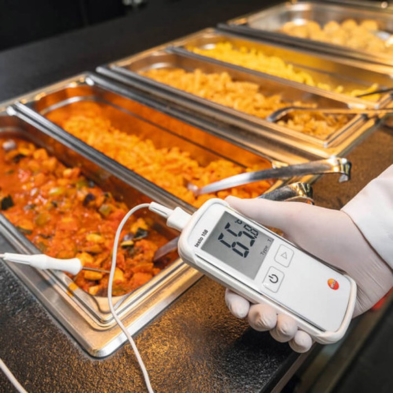 Kablolu Kontakt Termometre -50+300°C 2