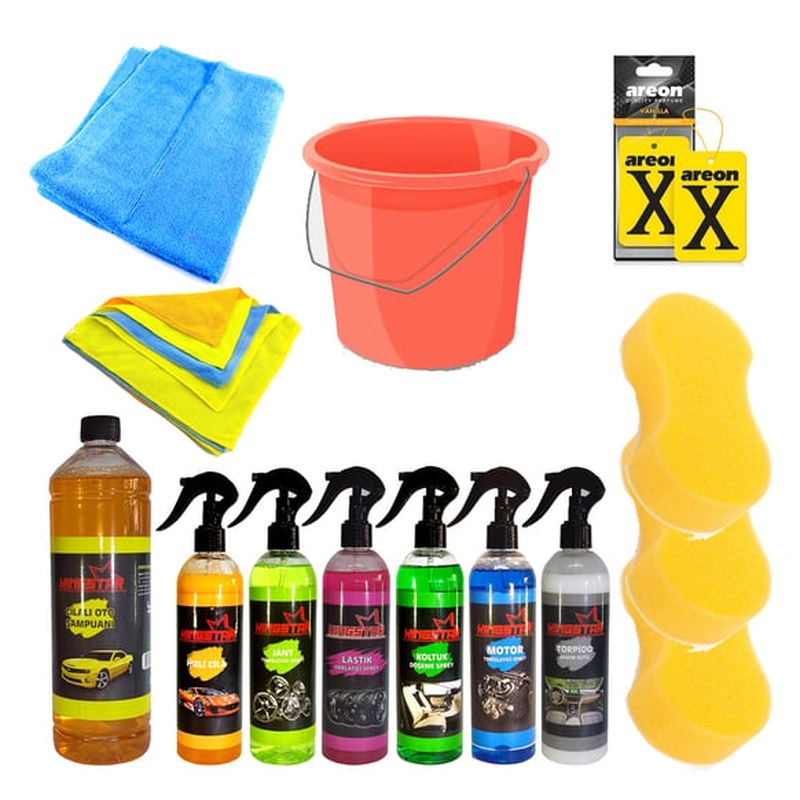 Ofis Temizlik Seti 5li Bina Paketi 1