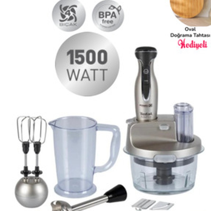 Tefal Mutfak Robotu 1500W Beyaz 2